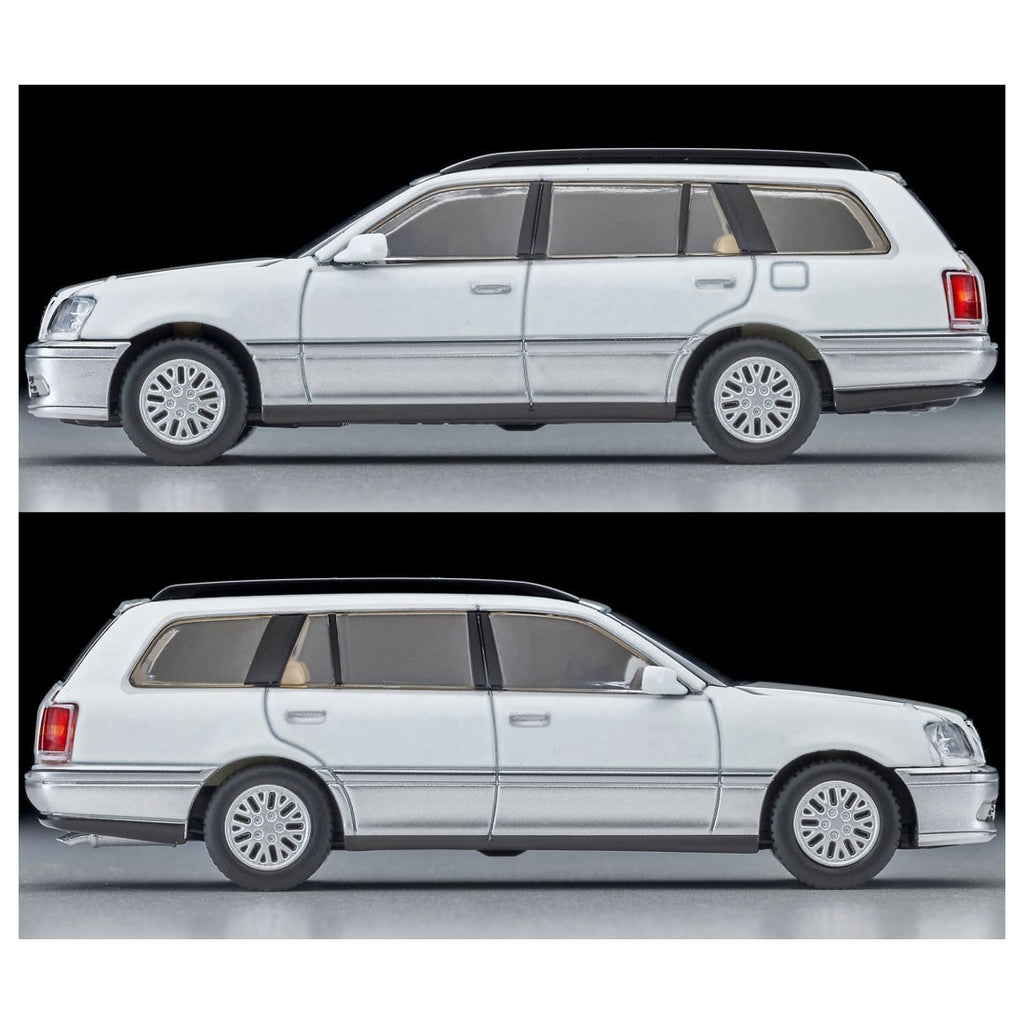 TOMICA Limited Vintage Neo - LV-N378a Toyota Crown Estate Royal Saloon (White/Silver) 2000s Modelo - Tomica Costa Rica Collectors Club