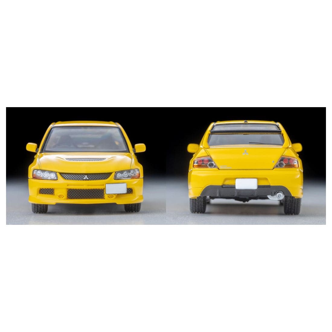 TOMICA Limited Vintage Neo - LV-N376a Mitsubishi Lancer Evolution IX GSR (Yellow) 2005 - Tomica Costa Rica Collectors Club