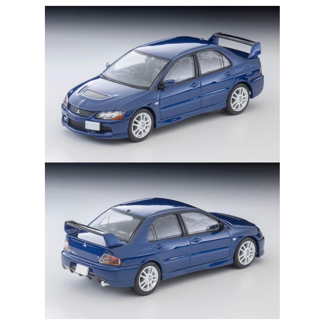 TOMICA Limited Vintage Neo - LV-N376b Mitsubishi Lancer Evolution IX GSR (Blue) 2005 - Tomica Costa Rica Collectors Club