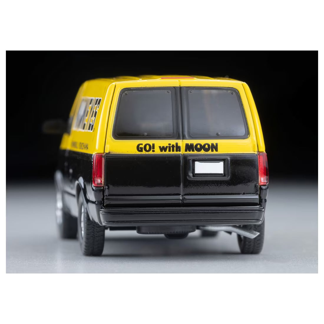 TOMICA Limited Vintage Neo - LV-N344b Chevrolet Astro Van (MOONEYES) Yellow/Black - Tomica Costa Rica Collectors Club