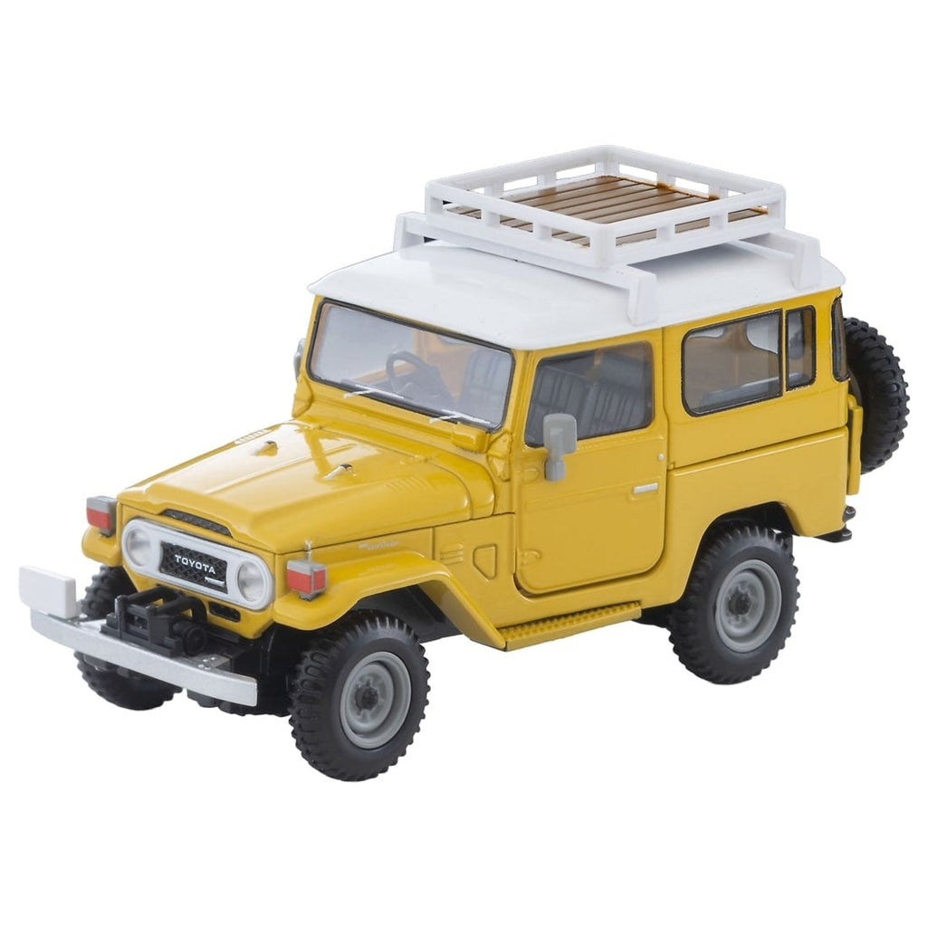 TOMICA Limited Vintage Neo - LV-N381a Toyota Land Cruiser 40 (Yellow) - Tomica Costa Rica Collectors Club