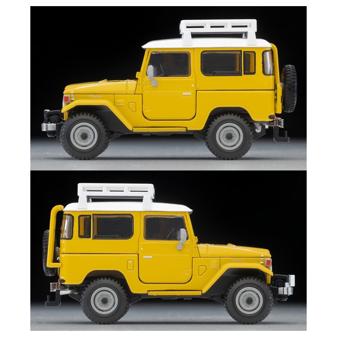 TOMICA Limited Vintage Neo - LV-N381a Toyota Land Cruiser 40 (Yellow) - Tomica Costa Rica Collectors Club