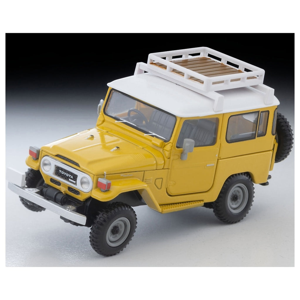TOMICA Limited Vintage Neo - LV-N381a Toyota Land Cruiser 40 (Yellow) - Tomica Costa Rica Collectors Club
