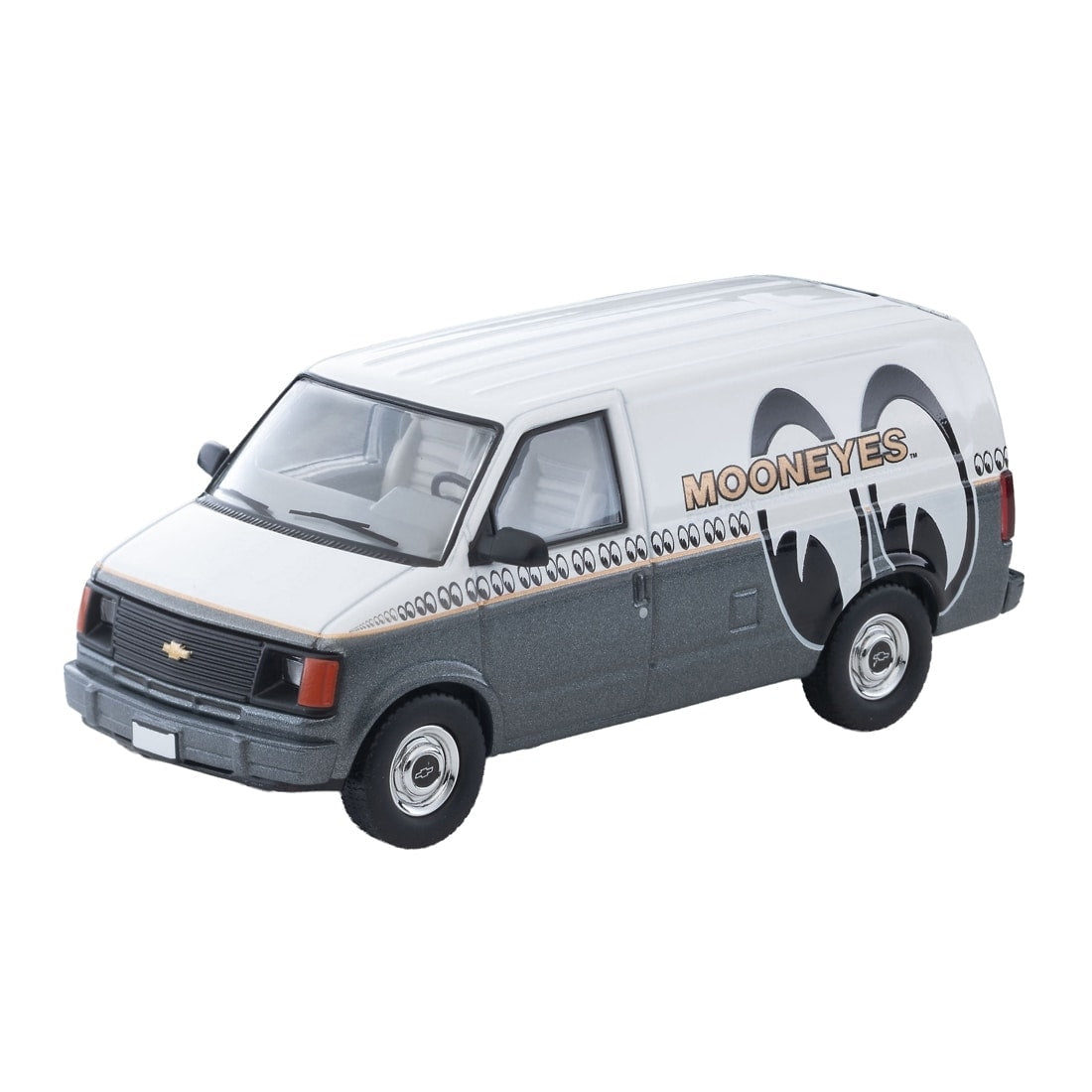 TOMICA Limited Vintage Neo - LV-N344c Chevrolet Astro Van (MOONEYES) White/Gray - Tomica Costa Rica Collectors Club