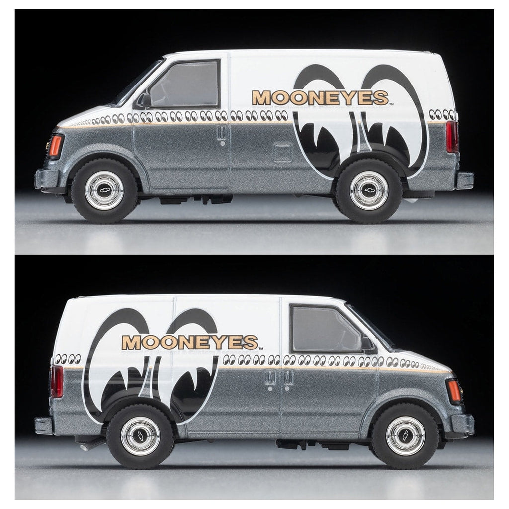 TOMICA Limited Vintage Neo - LV-N344c Chevrolet Astro Van (MOONEYES) White/Gray - Tomica Costa Rica Collectors Club