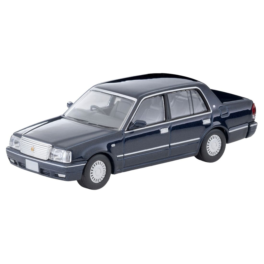 TOMICA Limited Vintage Neo - LV-N375a Toyota Crown Sedan Super Deluxe (Navy Blue) - Tomica Costa Rica Collectors Club