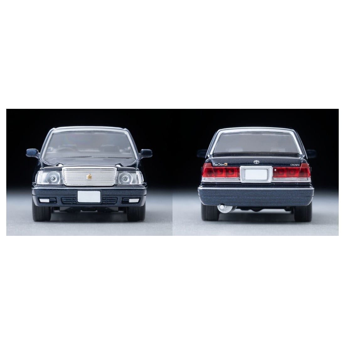 TOMICA Limited Vintage Neo - LV-N375a Toyota Crown Sedan Super Deluxe (Navy Blue) - Tomica Costa Rica Collectors Club