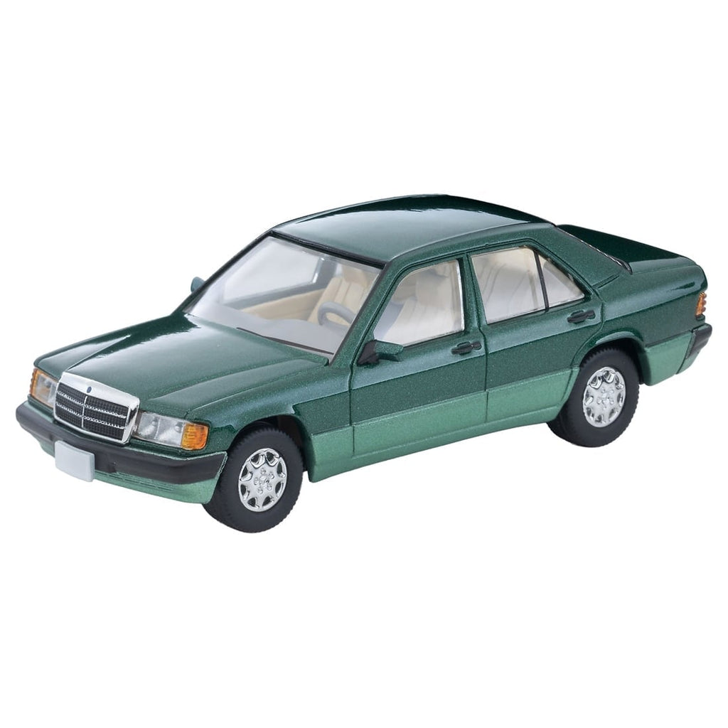 TOMICA Limited Vintage Neo - LV-N77d Mercedes-Benz 190 E (Green) 92 Modelo - Tomica Costa Rica Collectors Club