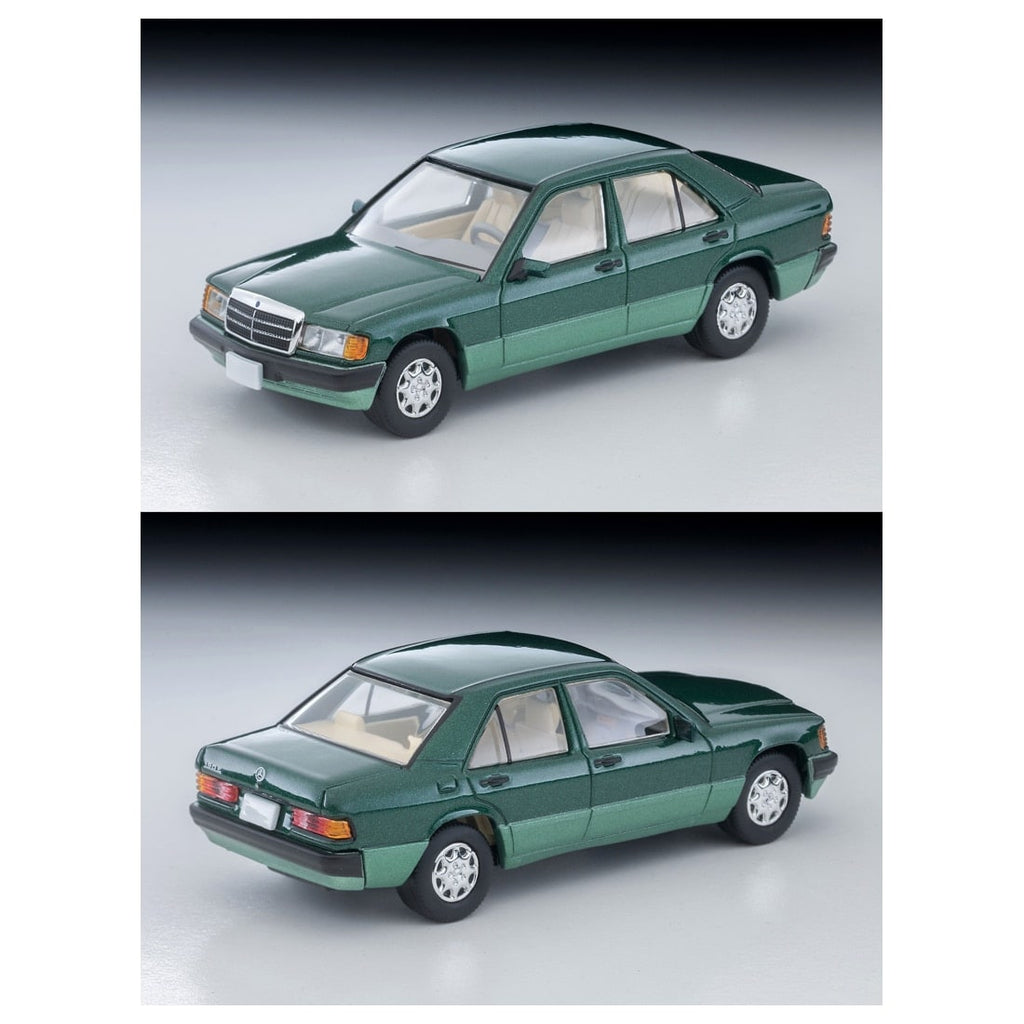 TOMICA Limited Vintage Neo - LV-N77d Mercedes-Benz 190 E (Green) 92 Modelo - Tomica Costa Rica Collectors Club