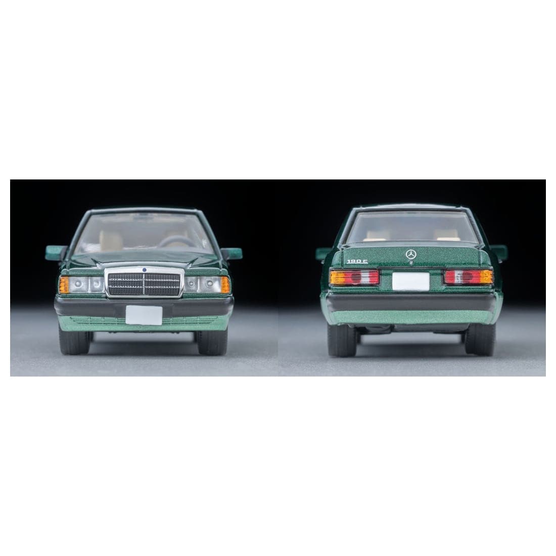 TOMICA Limited Vintage Neo - LV-N77d Mercedes-Benz 190 E (Green) 92 Modelo - Tomica Costa Rica Collectors Club