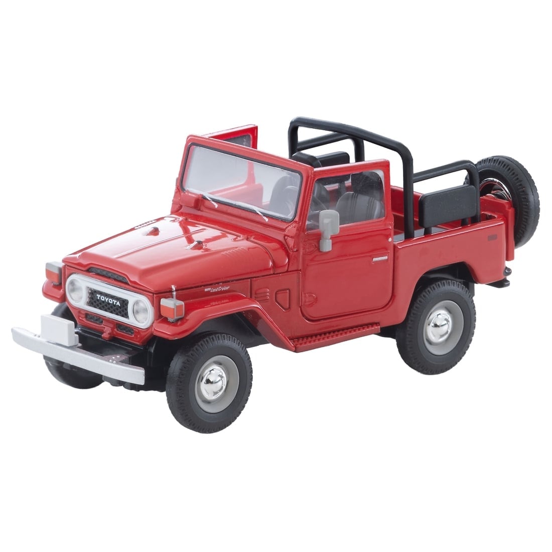 TOMICA Limited Vintage Neo - LV-N382a Toyota Land Cruiser 40 Open Top North American Version (Red) - Tomica Costa Rica Collectors Club