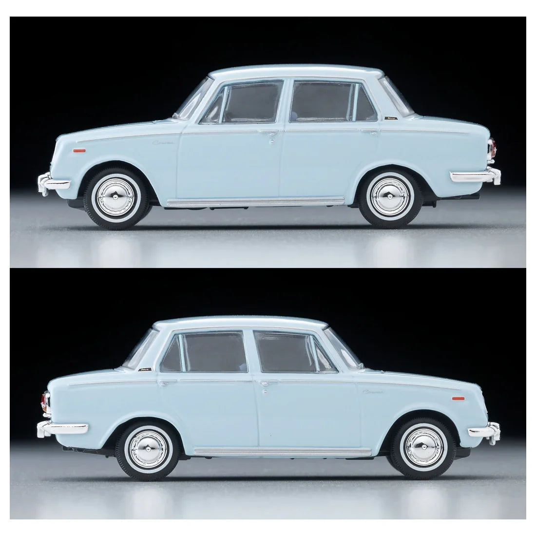 TOMICA Limited Vintage - LV-222a Toyopet Corona 1500 Deluxe (Light Blue) '66 Modelo - Tomica Costa Rica Collectors Club