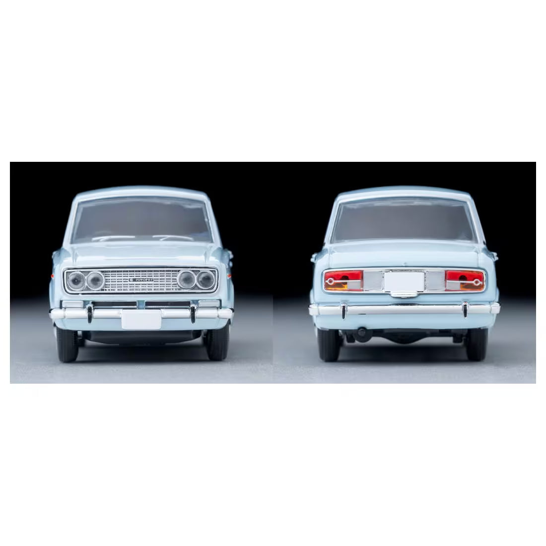 TOMICA Limited Vintage - LV-222a Toyopet Corona 1500 Deluxe (Light Blue) '66 Modelo - Tomica Costa Rica Collectors Club