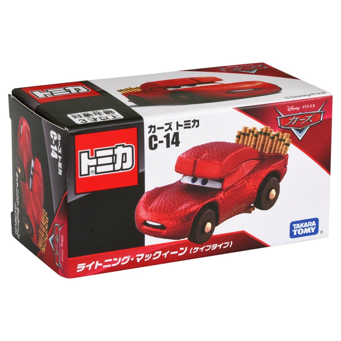 Cars TOMICA - C-14 Rayo McQueen (Tipo Cave)