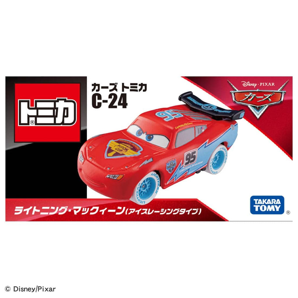 Cars TOMICA - C-24 Rayo McQueen (Tipo Ice Racing)