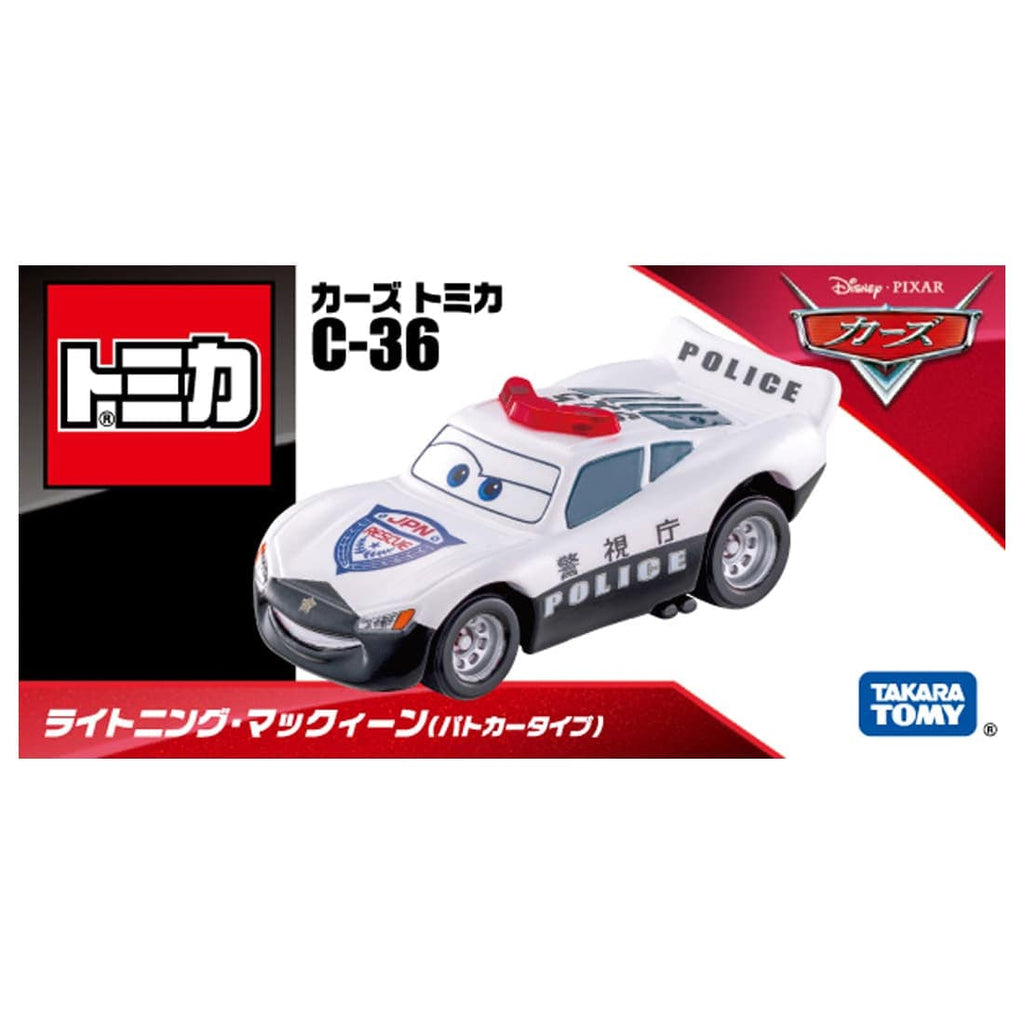 Cars TOMICA - C-36 Rayo McQueen (Tipo Patrulla)