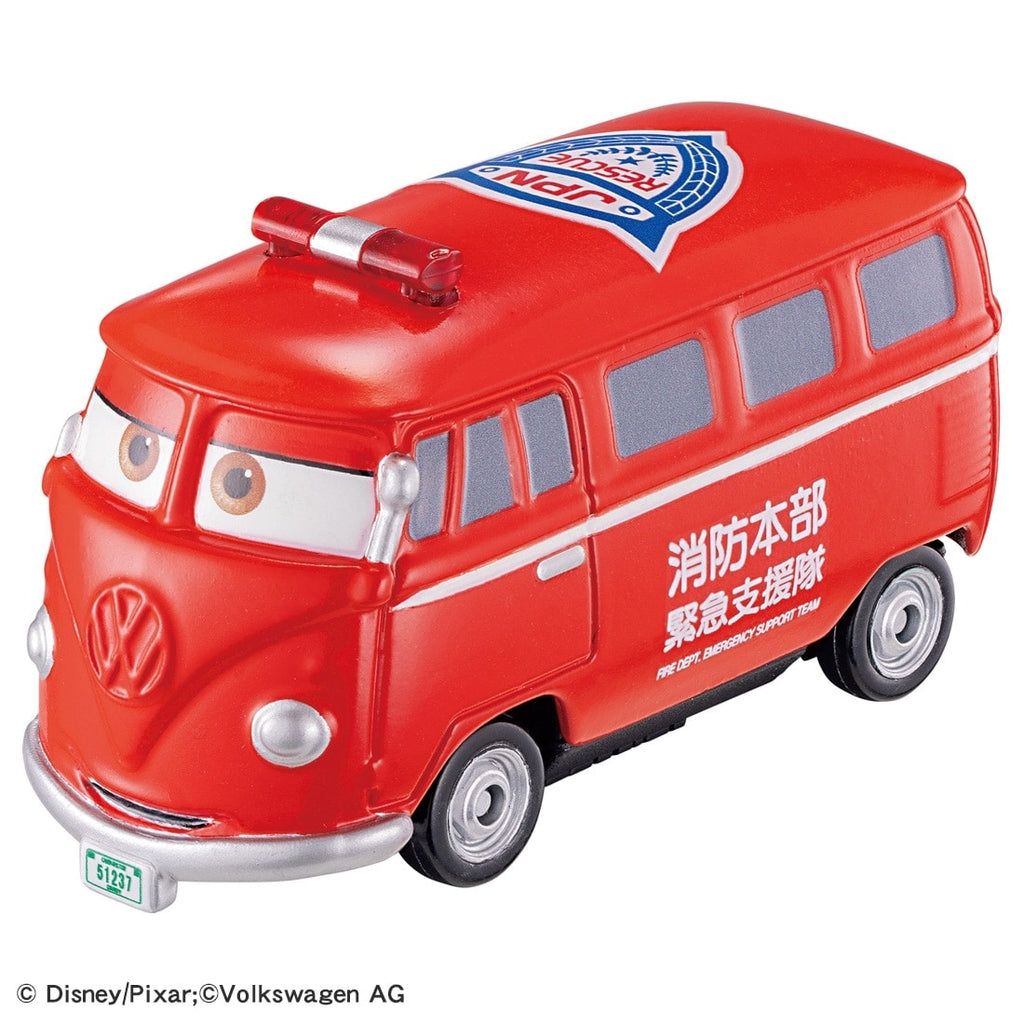 Cars TOMICA - C-19 Fillmore (Tipo Vehículo de Comando de Bomberos)