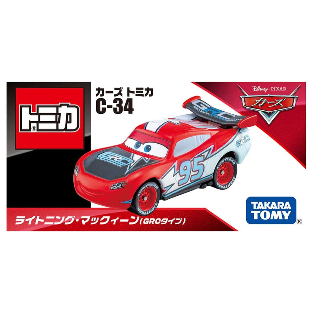 Cars TOMICA - C-34 Rayo McQueen (Tipo GRC)