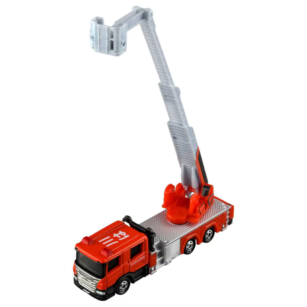 TOMICA Long Type - No.145 Cuerpo de Bomberos de Nagoya Escalera Articulada de 30m