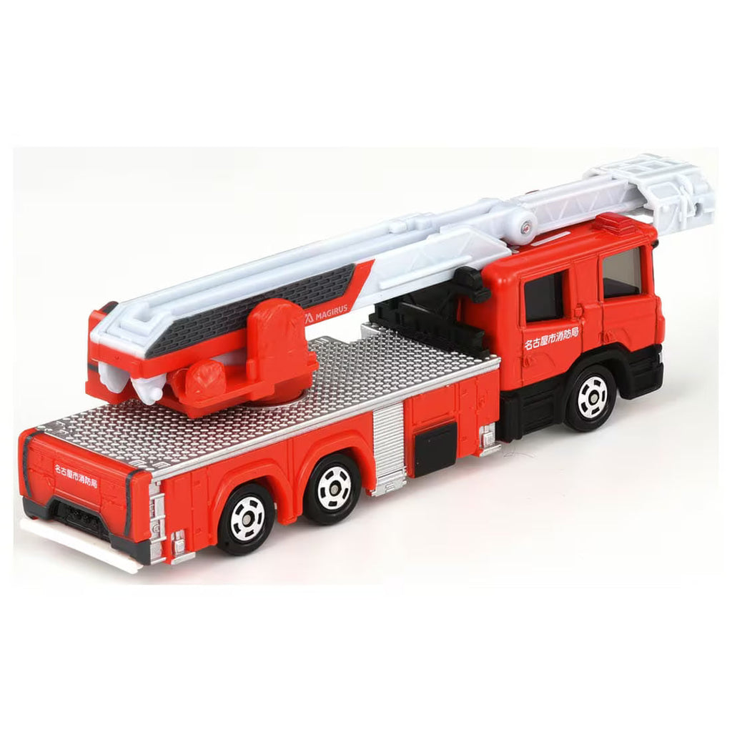 TOMICA Long Type - No.145 Cuerpo de Bomberos de Nagoya Escalera Articulada de 30m