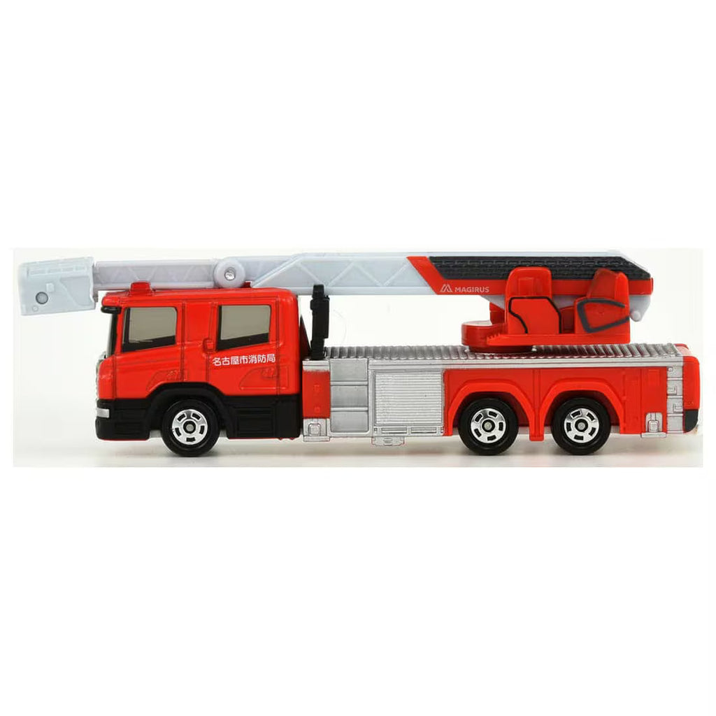 TOMICA Long Type - No.145 Cuerpo de Bomberos de Nagoya Escalera Articulada de 30m