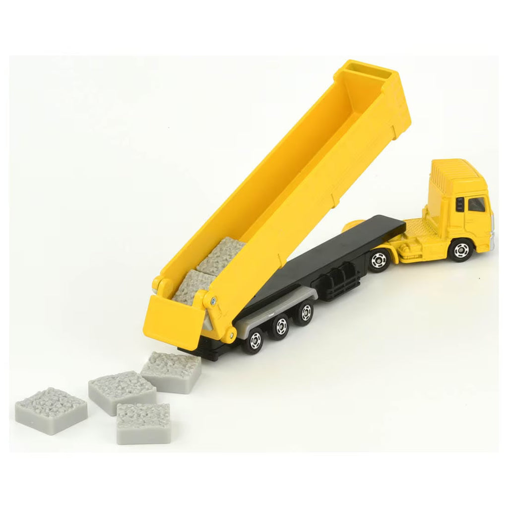 TOMICA Long Type - No.147 UD Trucks Quon Tráiler Volquete