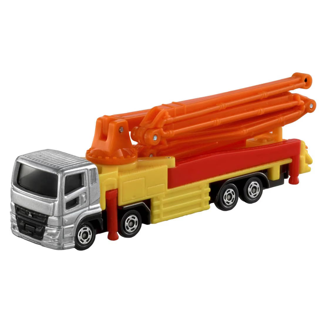 TOMICA Long Type - No.127 Mitsubishi Fuso Super Great Bomba de Concreto