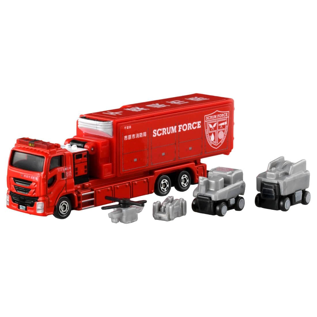 TOMICA Long Type - No.121 Cuerpo de Bomberos de Ichihara Scrum Force