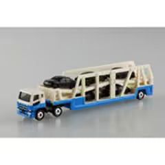 TOMICA Long Type - No.131 Mitsubishi Fuso Super Great Camión Portacoches
