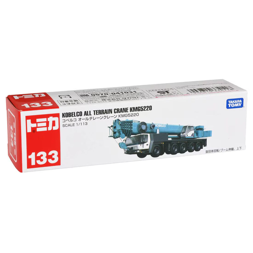 TOMICA Long Type - No.133 Kobelco Grúa Todoterreno KMG5220