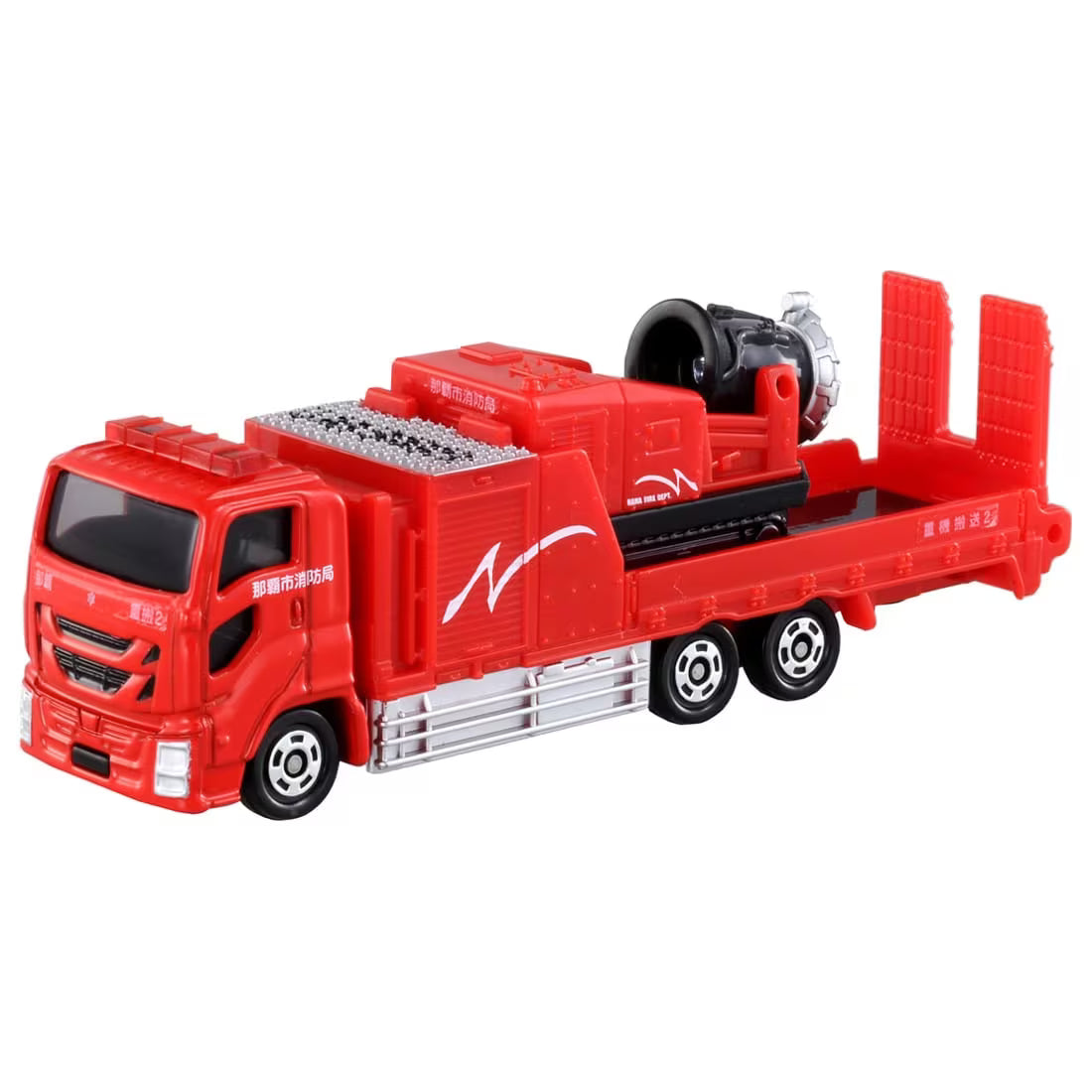 TOMICA Long Type - No.128 Cuerpo de Bomberos de Naha Vehículo Hyper Mist Blower