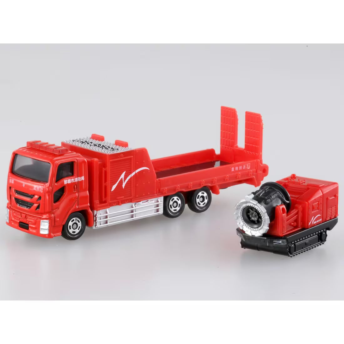 TOMICA Long Type - No.128 Cuerpo de Bomberos de Naha Vehículo Hyper Mist Blower