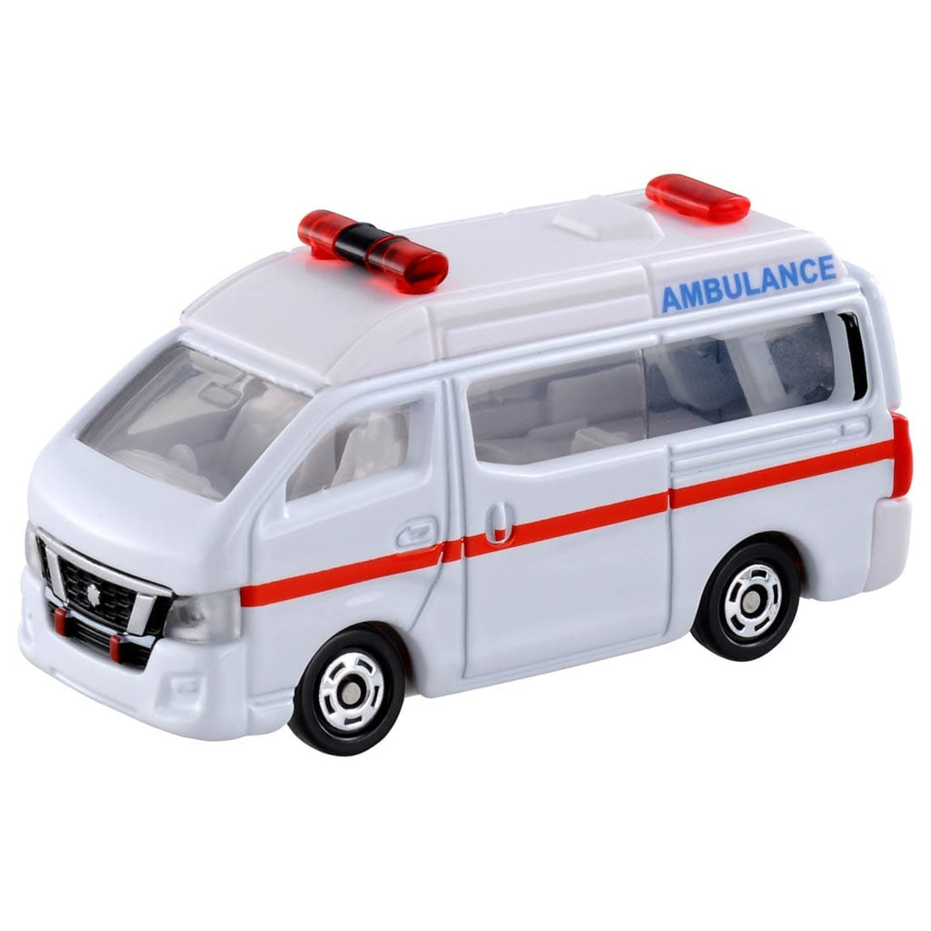 TOMICA - No.18 Nissan NV350 Caravan Ambulancia