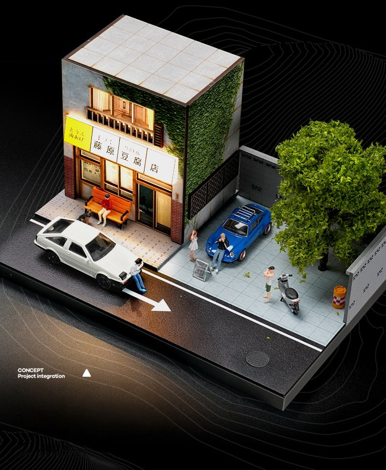 SHOU CANG JIA (收藏家) - Diorama de Tienda de Tofu - Tomica Costa Rica Collectors Club